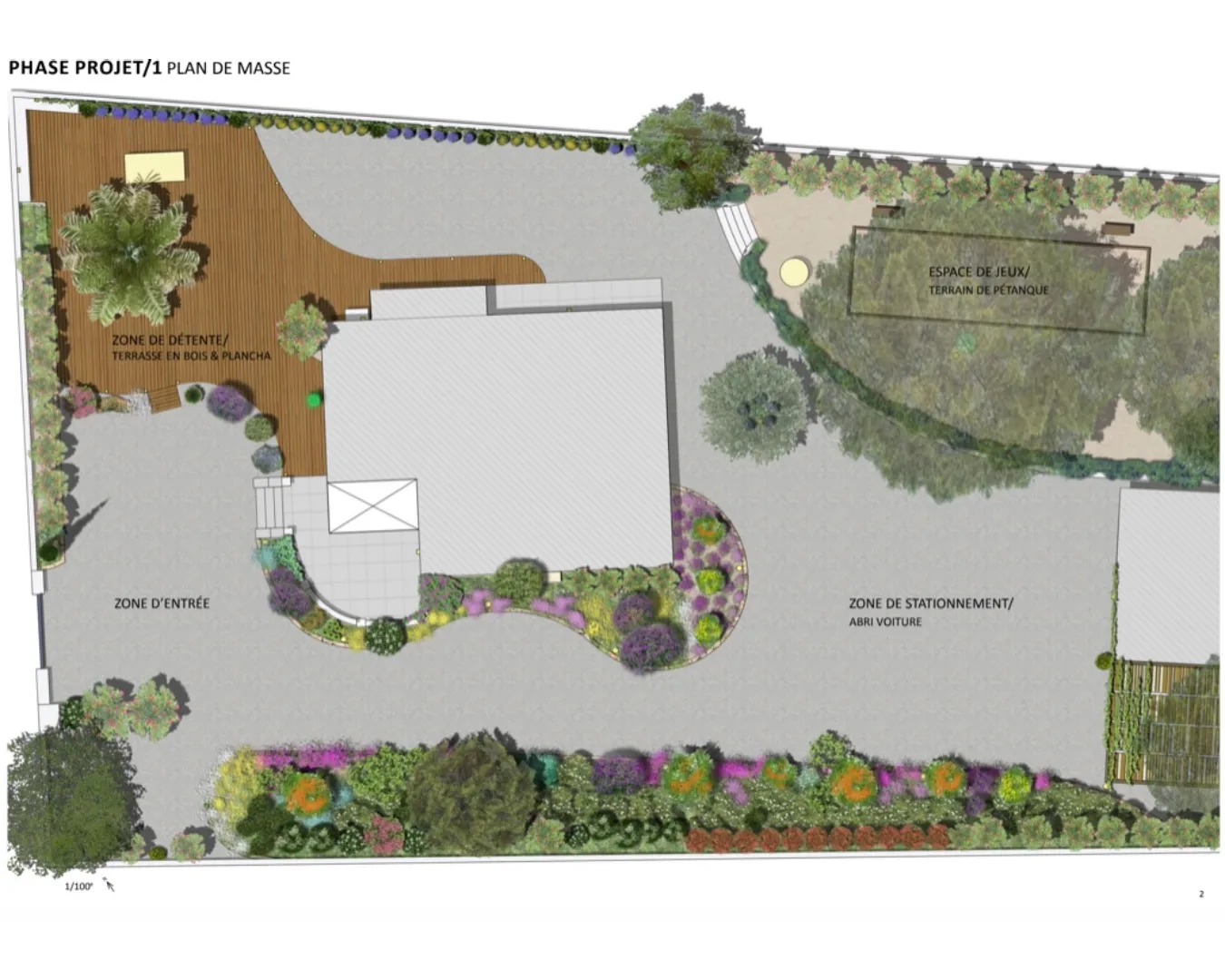 Agence M Com Marseille Sud Amenagement Paysage Aubagne Amenagement Exterieur dessin croquis conception 3d jardin Vanessa Cottin paysagiste concepteur